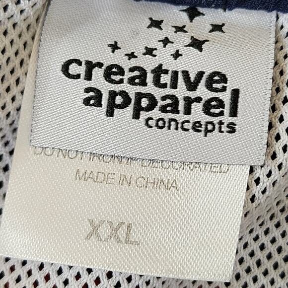 XXL Red White Blue Texas Mens Swim Shorts - Picture 3 of 4